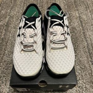 Under Armour White and Black Sneakers